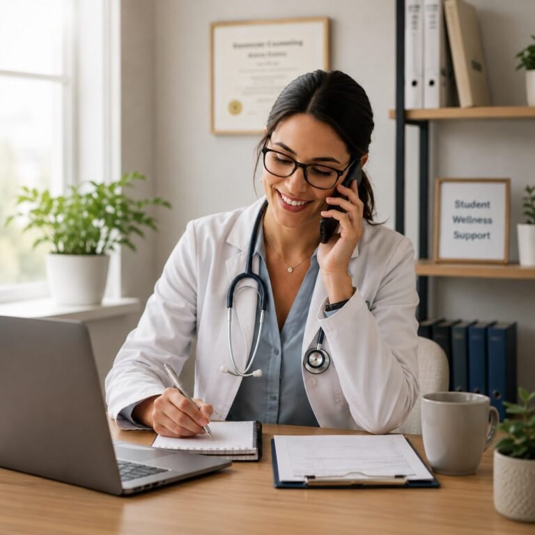 Healthcare provider referring a client to a Seal Beach therapist for anxiety, depression, burnout, and trauma support